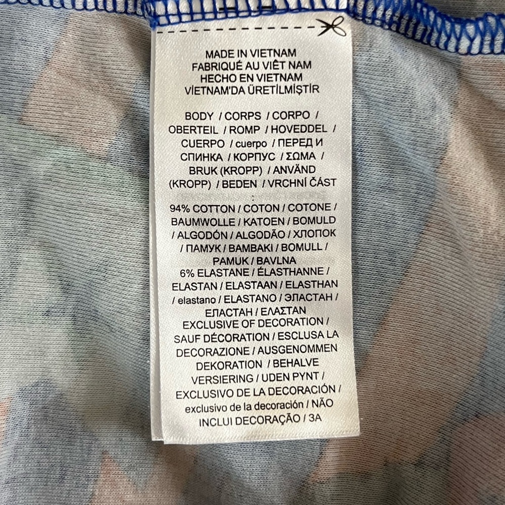 Lauren Ralph Lauren Women’s Nautical Print Cotton Scoop Neck Shirt Size M - Picture 8 of 8